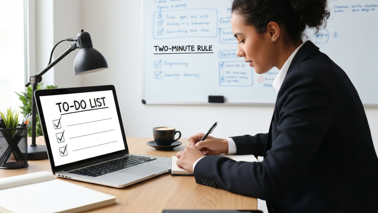 Start With the Two-Minute Rule for Quick Wins