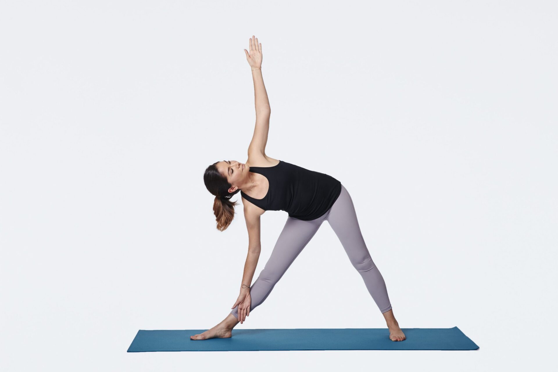Triangle Pose (Trikonasana)-AWAKEN