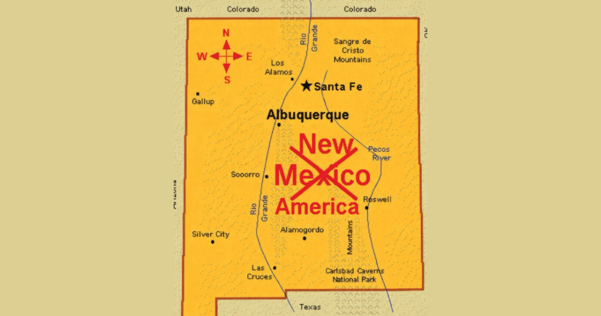 JUST IN: Trump Floats Renaming New Mexico